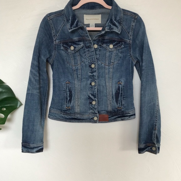 Anthropologie Jackets & Blazers - Pilcro and the Letterpress Denim Jean Jacket